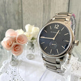 Buy Shop Burberry Classic Blue Dial Silver Steel Strap Watch for Men - BU10007 USA Online