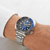 Buy Shop Seiko Prospex Deep Blue Batman Turtle Diver's Automatic Blue Dial Silver Steel Strap Watch for Men - SRPC25J1 USA Online