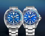 Buy Shop Seiko Prospex Deep Blue Batman Turtle Diver's Automatic Blue Dial Silver Steel Strap Watch for Men - SRPC25J1 USA Online