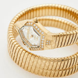 Buy Shop Just Cavalli Mesmerizing White Dial Gold Steel Strap Watch for Women - JC1L304M0025 USA Online