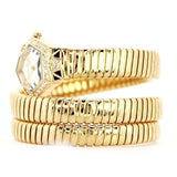 Buy Shop Just Cavalli Mesmerizing White Dial Gold Steel Strap Watch for Women - JC1L304M0025 USA Online