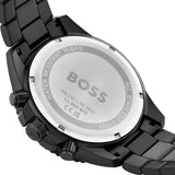 Buy Shop Hugo Boss Admiral Chronograph Black Dial Black Steel Strap Watch for Men - 1514258 USA Online