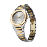 Buy Shop D1 Milano Ultra Thin Silver Dial Two Tone Steel Strap Watch for Women - D1-UTBL34 USA Online