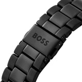 Buy Shop Hugo Boss Admiral Chronograph Black Dial Black Steel Strap Watch for Men - 1514258 USA Online