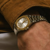 Buy Shop D1 Milano Ultra Thin Silver Dial Two Tone Steel Strap Watch for Women - D1-UTBL34 USA Online