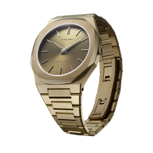 Buy Shop D1 Milano Ultra Thin Dusky Green Dial Green Steel Strap Watch for Men - D1-UTBJ36 USA Online