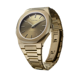 Buy Shop D1 Milano Ultra Thin Dusky Green Dial Green Steel Strap Watch for Men - D1-UTBJ36 USA Online