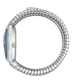 Buy Shop Just Cavalli Vezzoso Blue Dial Silver Steel Strap Watch for Women - JC1L230M0025 USA Online