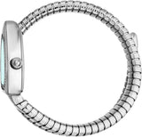 Buy Shop Just Cavalli Lady Snake Blue Dial Silver Steel Strap Watch for Women - JC1L249M0015 USA Online