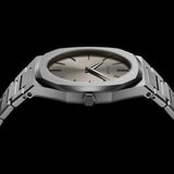Buy Shop D1 Milano Ultra Thin Anthracite Gray Dial Gray Steel Strap Watch for Men - D1-UTBJ22 USA Online