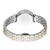 Just Cavalli Chiarezza Snake Core Silver Dial Two Tone Steel Strap Watch for Women - RC5L078M0055