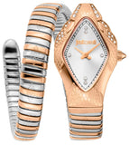 Buy Shop Just Cavalli Ferocious Silver Dial Two Tone Steel Strap Watch for Women - JC1L306M0075 USA Online