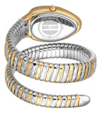 Buy Shop Just Cavalli Taglio Silver Dial Two Tone Steel Strap Watch for Women - JC1L225M0075 USA Online