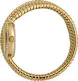 Buy Shop Just Cavalli Doppio Gold Dial Gold Steel Strap Watch for Women - JC1L163M0025 USA Online