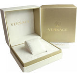 Buy Shop Versace V Circulus Quartz Black Dial Black Leather Strap Watch for Women - VBP12017 USA Online