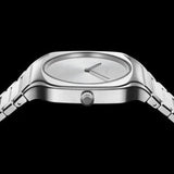 Buy Shop D1 Milano Square Silver Dial Silver Steel Strap Watch for Men - D1-SQBJ10 USA Online