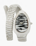 Buy Shop Just Cavalli Glam Evo 8 Black Dial Silver Steel Strap Watch for Women - JC1L225M0025 USA Online