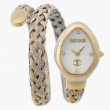 Buy Shop Just Cavalli Novara Mother of Pearl Dial Two Tone Steel Strap Watch for Women - JC1L264M0055 USA Online