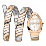 Buy Shop Just Cavalli Vezzoso Silver Dial Two Tone Steel Strap Watch for Women - JC1L230M0075 USA Online