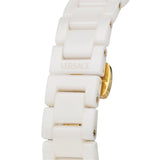 Buy Shop Versace DV One Mini White Dial White Ceramic Dial Watch for Women - VE9F00224 USA Online