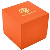 Buy Shop Tory Burch The Tory Chronograph White Dial Maroon Jacquard Strap Watch for Women - TBW1051 USA Online