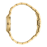 Buy Shop Just Cavalli Donna Glam Silver Dial Gold Steel Strap Watch for Women - RC5L098M0025 USA Online