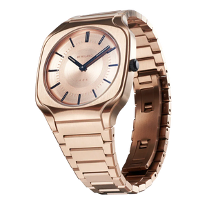 Buy Shop D1 Milano Square Champagne Gold Dial Gold Steel Strap Watch for Unisex - D1-SQBJ04 USA Online