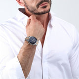Buy Shop Maserati Epoca Limited Edition Chronograph Blue Dial Two Tone Steel Strap Watch for Men - R8873618021 USA Online