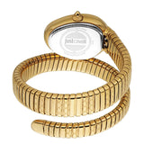 Buy Shop Just Cavalli Aversa Silver Dial Gold Steel Strap Watch for Women - JC1L222M0025 USA Online