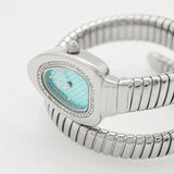 Buy Shop Just Cavalli Lady Snake Blue Dial Silver Steel Strap Watch for Women - JC1L249M0015 USA Online