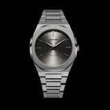 Buy Shop D1 Milano Ultra Thin Anthracite Gray Dial Gray Steel Strap Watch for Men - D1-UTBJ22 USA Online