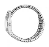 Buy Shop Just Cavalli Ornato Snake Silver Dial Silver Steel Strap Watch for Women - JC1L303M0015 USA Online