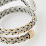 Buy Shop Just Cavalli Novara Mother of Pearl Dial Two Tone Steel Strap Watch for Women - JC1L264M0055 USA Online