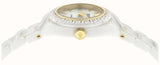 Buy Shop Versace DV One Mini White Dial White Ceramic Dial Watch for Women - VE9F00224 USA Online