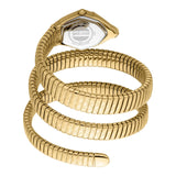 Buy Shop Just Cavalli Mesmerizing White Dial Gold Steel Strap Watch for Women - JC1L304M0025 USA Online