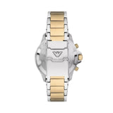 Buy Shop Emporio Armani Sea Explorer Chronograph Green Dial Two Tone Steel Strap Watch for Men - AR11586 USA Online