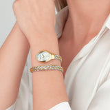 Buy Shop Just Cavalli Novara Mother of Pearl Dial Two Tone Steel Strap Watch for Women - JC1L264M0055 USA Online