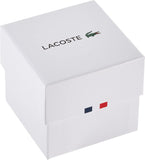 Buy Shop Lacoste Polaroid White Dial White Rubber Strap Watch for Men - 2011130 USA Online