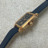 Buy Shop Tory Burch Robinson Quartz Blue Dial Blue Leather Strap Watch for Women - TBW1511 USA Online