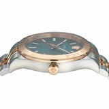 Buy Shop Versace Hellenyium Quartz Green Dial Two Tone Steel Strap Watch for Men - VEVK01324 USA Online
