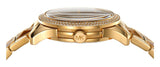 Buy Shop Michael Kors Runway Three Hand Brown Dial Two Tone Steel Strap Watch For Women - MK7389 USA Online