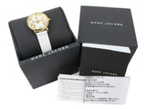 Buy Shop Marc Jacobs Roxy White Dial White Leather Strap Watch for Women - MJ1607 USA Online