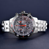 Buy Shop Tissot PRS 200 Chronograph Grey Dial Silver Steel Strap Watch For Men - T067.417.21.051.00 USA Online