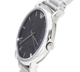Buy Shop Emporio Armani Classic Quartz Grey Dial Silver Steel Strap Watch For Men - AR11134 USA Online