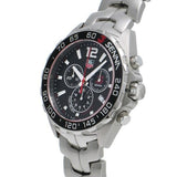 Buy Shop Tag Heuer Senna Chronograph Special Edition Black Dial Silver Steel Strap Watch for Men - CAZ1015.BA0883 USA Online