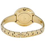Buy Shop Swarovski Crystalline Bracelet White Dial Gold Steel Strap Watch for Women - 5269253 USA Online