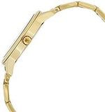 Buy Shop Michael Kors Hartman Quartz Gold Dial Gold Steel Strap Watch For Women - MK3490 USA Online