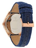 Buy Shop Guess Little Flirt Quartz Blue Dial Blue Leather Strap Watch For Women - W0456L6 USA Online