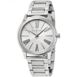 Buy Shop Michael Kors Hartman Quartz Silver Dial Silver Steel Strap Watch For Women - MK3489 USA Online