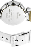 Swarovski Era Journey Silver Dial White Leather Strap Watch for Women - 5295346